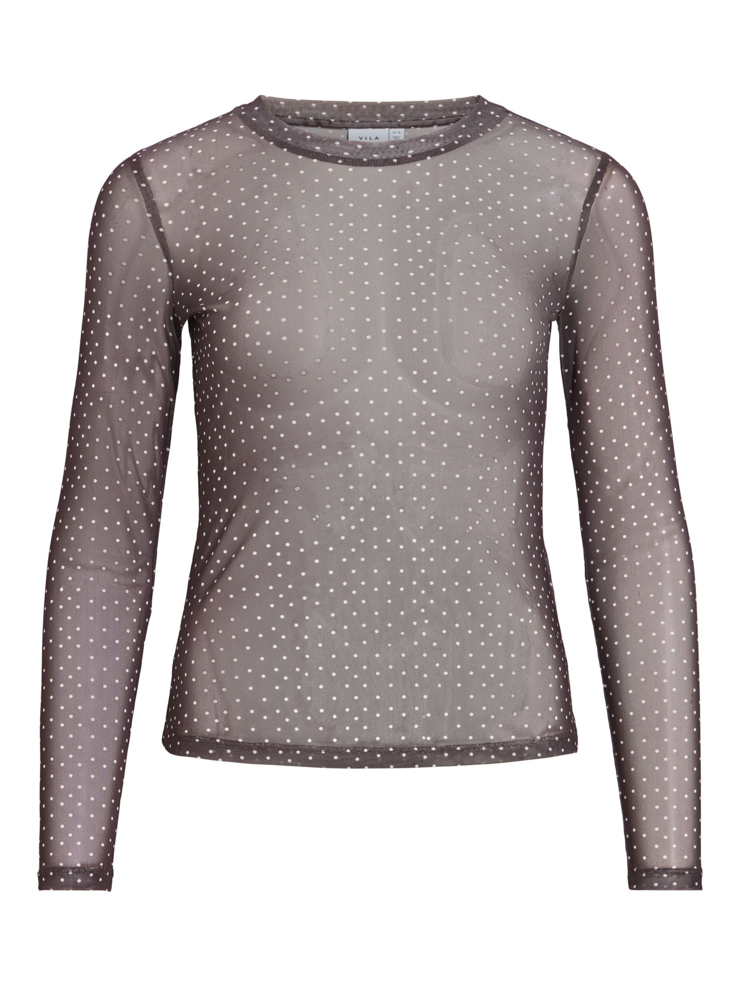 VILA Shirt in Lila: voorkant