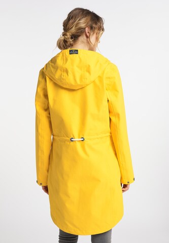 Schmuddelwedda Between-seasons coat in Yellow