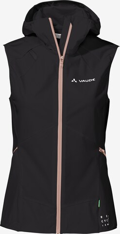 VAUDE Sportbodywarmer 'Scopi VE' in Zwart: voorkant