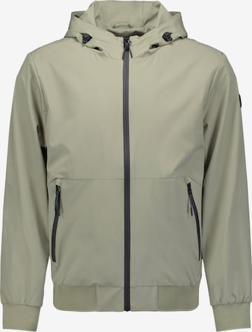 Veste mi-saison No Excess en vert : devant