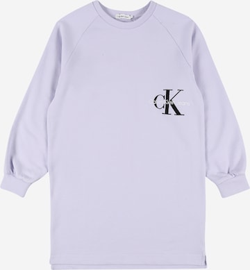 Calvin Klein Jeans Рокля в лилав: отпред