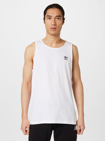 ADIDAS ORIGINALS - Camiseta 'Trefoil Essentials' en blanco: frente