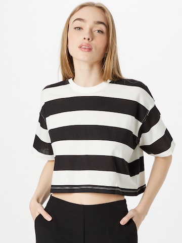 ONLY - Camiseta 'MAY' en negro: frente