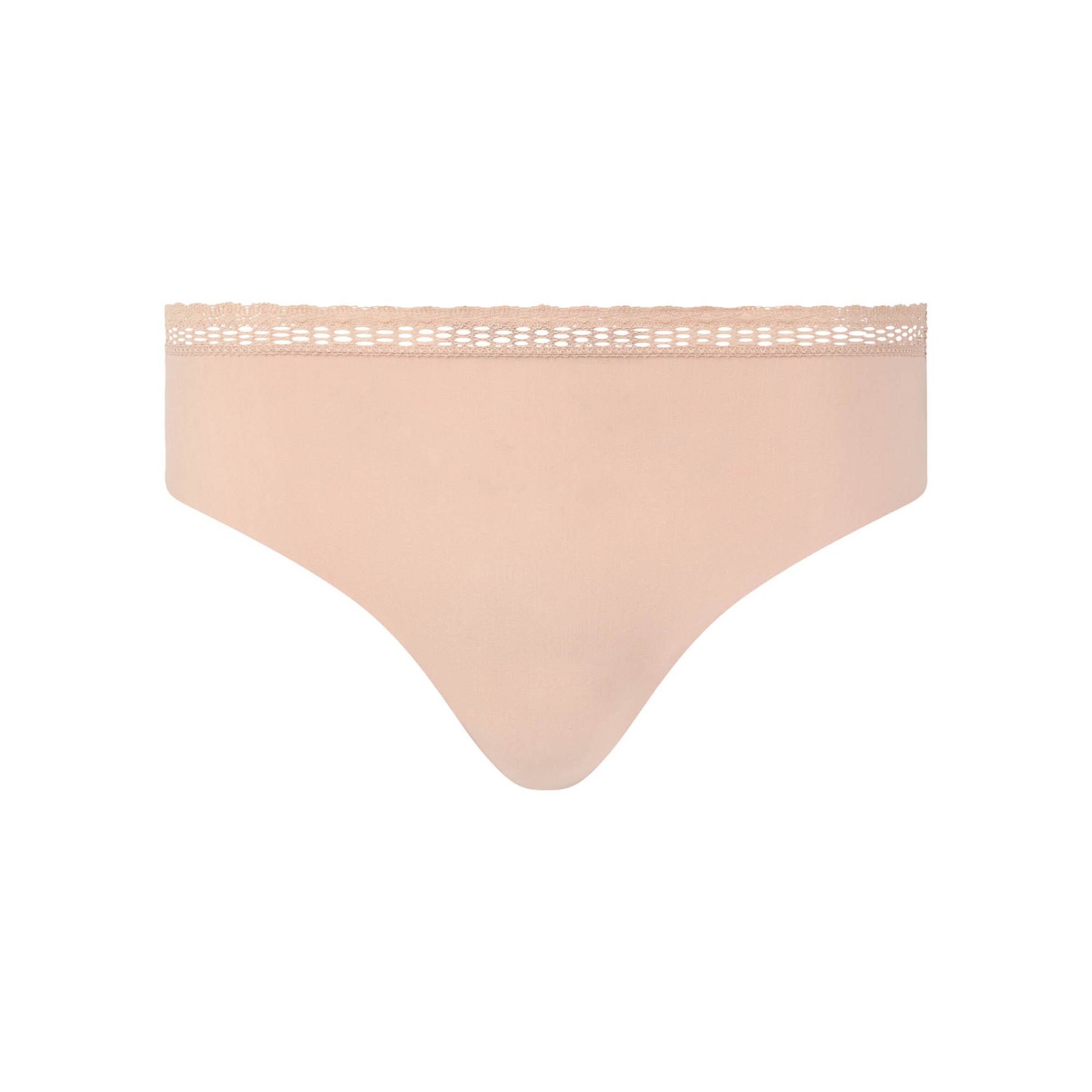 Slip 'Cozy Chic' di Chantelle in beige: frontale