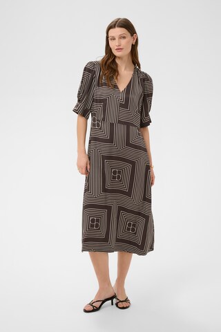 SOAKED IN LUXURY Kjole 'SLBecca Felisia' i brun: forside
