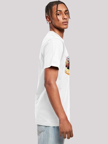 F4NT4STIC Shirt 'Disney Cars Lightning McQueen' in White
