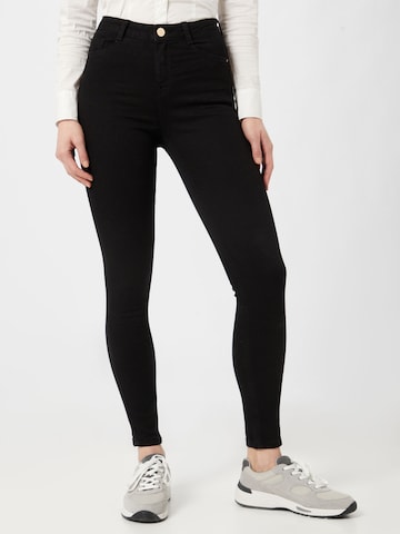 Dorothy Perkins Skinny Jeansy w kolorze czarny: przód