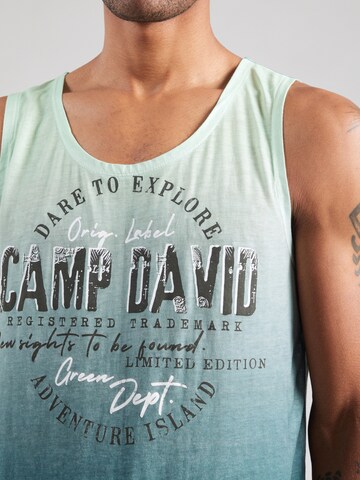 CAMP DAVID Shirt in Green