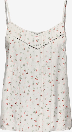 ONLY Toppi 'ONLNALA' värissä minttu / tummanpunainen / valkoinen, Tuotenäkymä