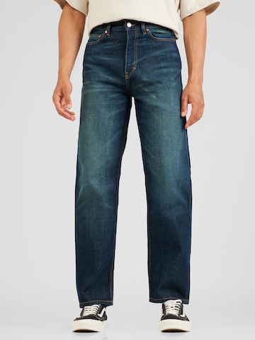 WEEKDAY Loosefit Jeans 'Galaxy Hanson' in Blauw: voorkant