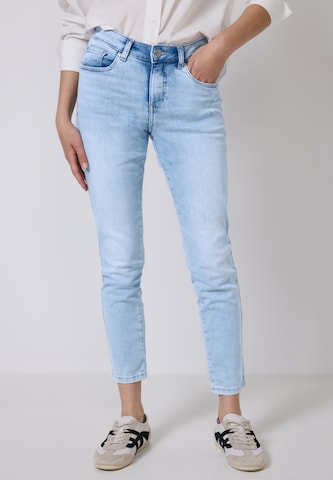 Street One Studio Skinny Jeans in Blau: Vorderseite
