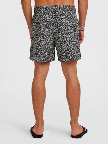O'NEILL Kratke kopalne hlače 'O'neill Print 16' | črna barva
