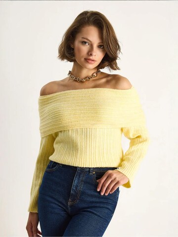 Bianco Lucci Pulover 'Pullover' | rumena barva