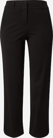 Regular Pantalon chino 'Mia' TOM TAILOR en noir : devant