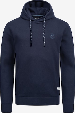 INDICODE JEANS Pullover ' Longview ' in Blau: predná strana