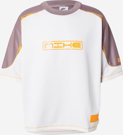 Nike Sportswear Paita värissä karhunvatukka / oranssi / valkoinen, Tuotenäkymä