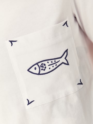 TATUUM Majica | bela barva