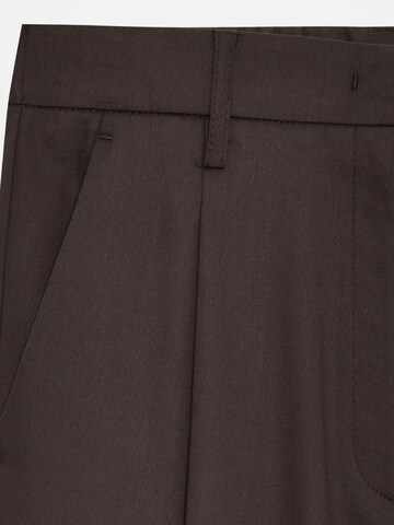 Dilvin Wide leg Pants in Brown