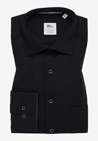 ETERNA Comfort fit Business Shirt in Black