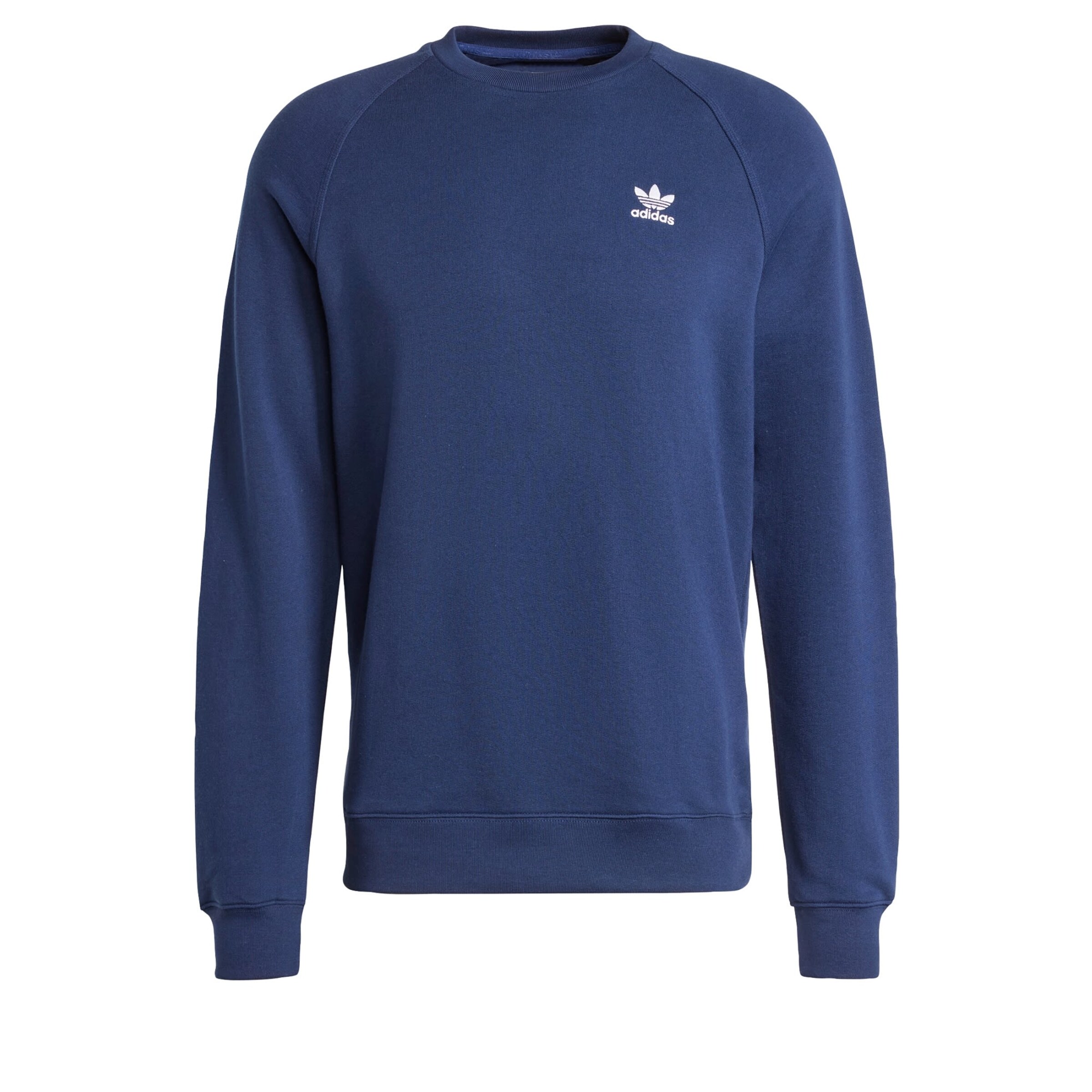 ADIDAS ORIGINALS Sweatshirt 'Trefoil Essentials' in Blauw: voorkant