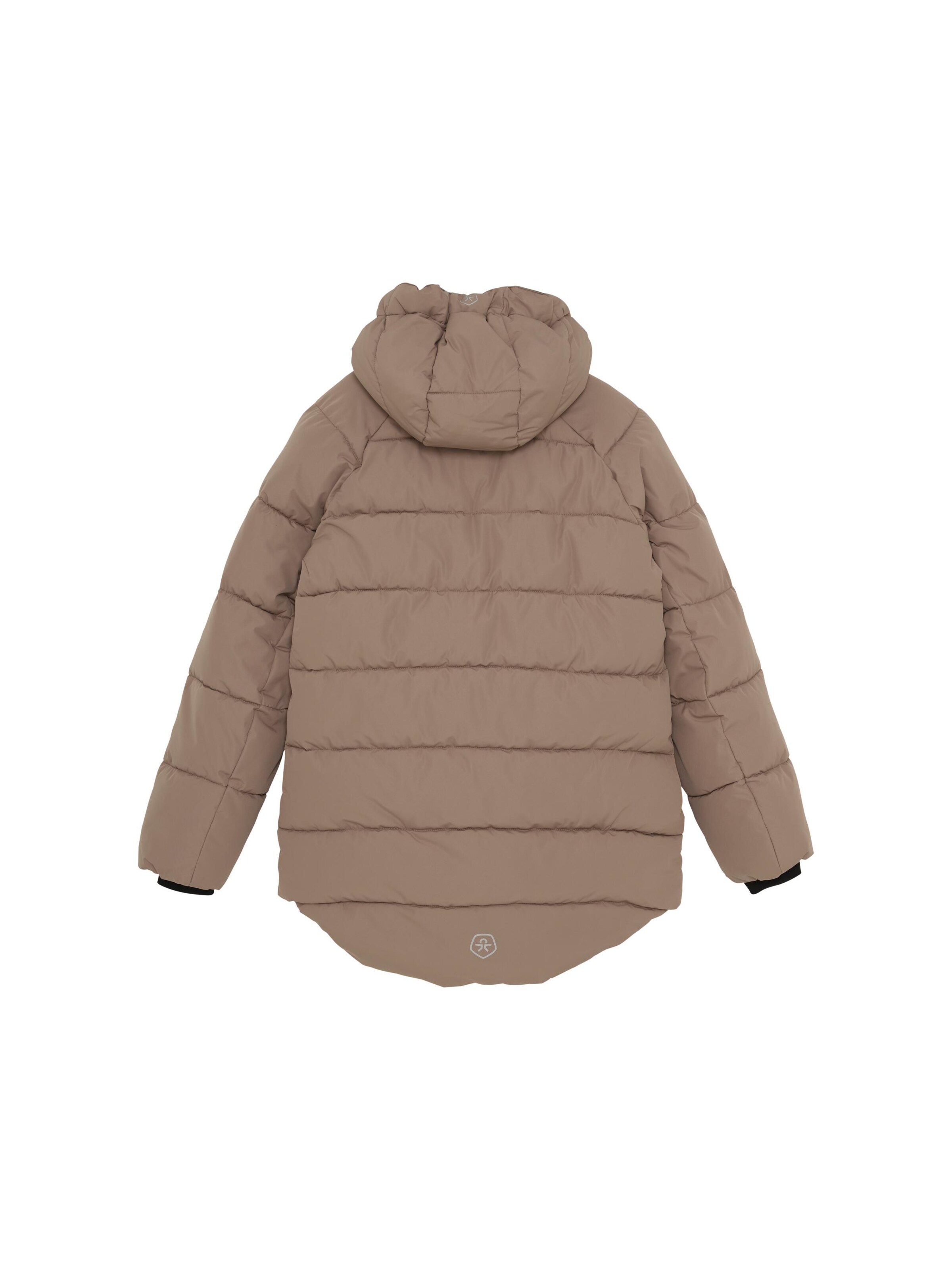 Cappotto ' COJacket - Quilt & Long ' di COLOR KIDS in marrone