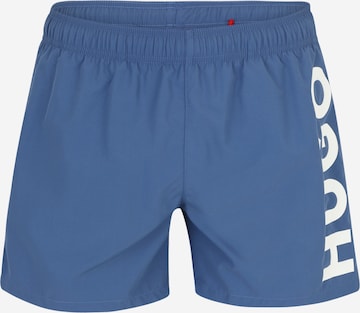 Pantaloncini da bagno 'ABAS' di HUGO in blu: frontale