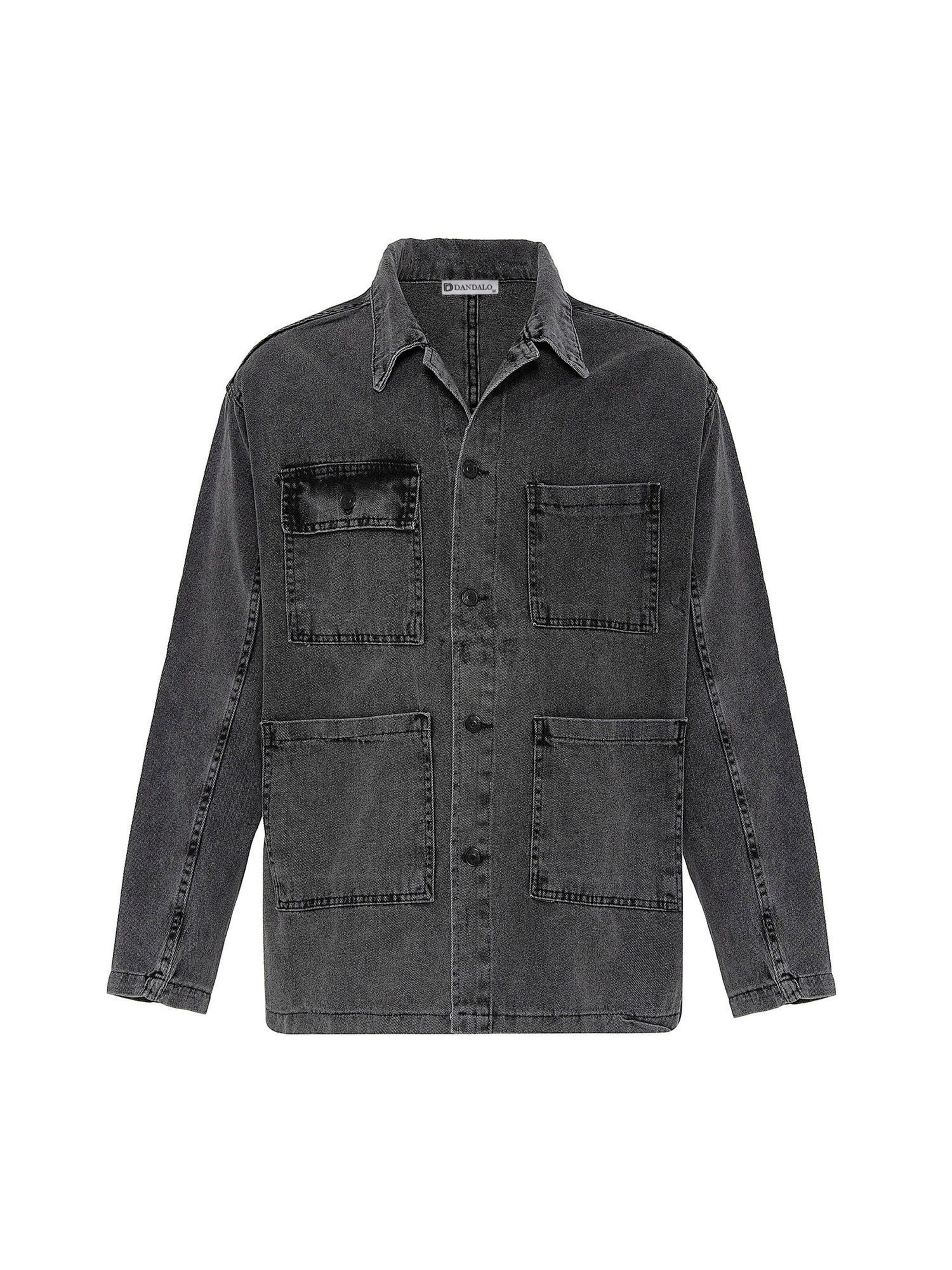 Giacca di mezza stagione di Dandalo in grigio: frontale