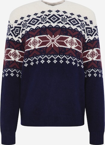 Abercrombie & Fitch Sweater in Blue: front