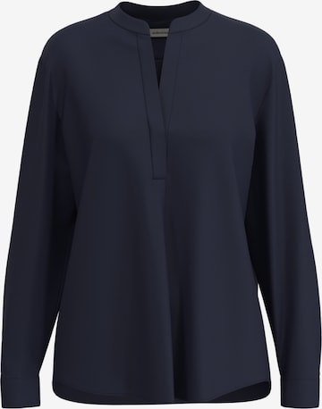 SEIDENSTICKER Blouse 'Schwarze Rose' in Blauw: voorkant