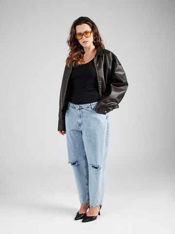 Trendyol Curve Regular Jeans in Blue