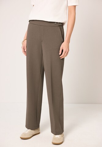 STREET ONE Regular Pants in Brown: front