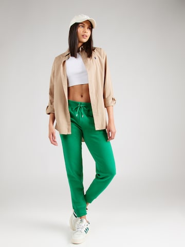 Polo Ralph Lauren Zúžený Kalhoty 'MARI' – zelená
