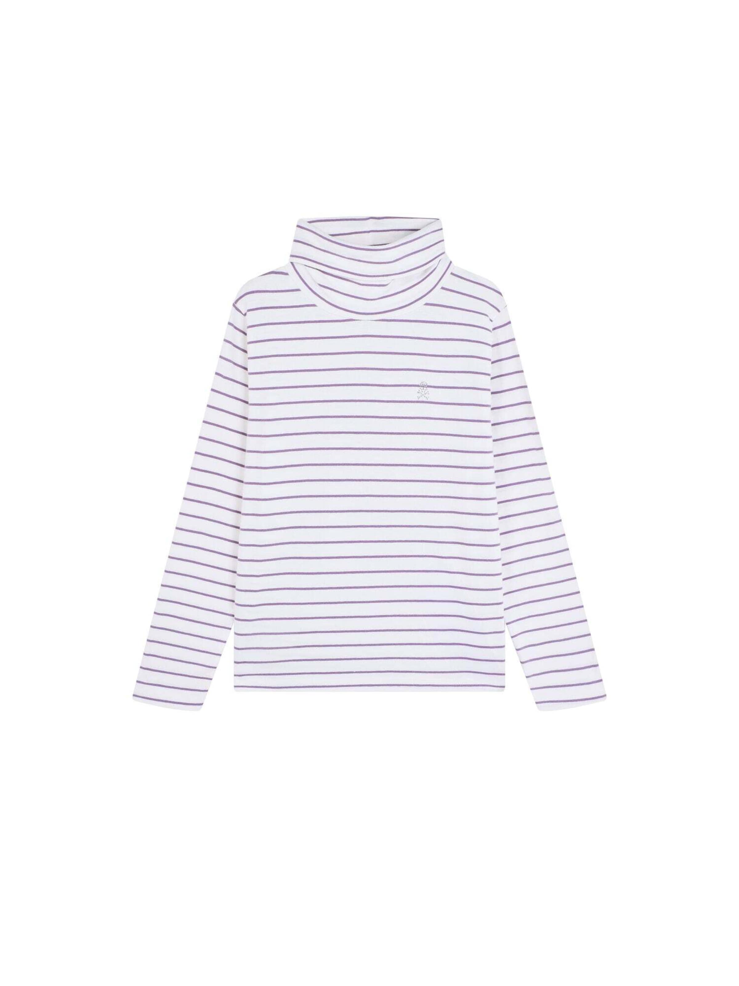 Scalpers Funkcionalna majica &#x27; &#x27; | vijolična barva: sprednja stran