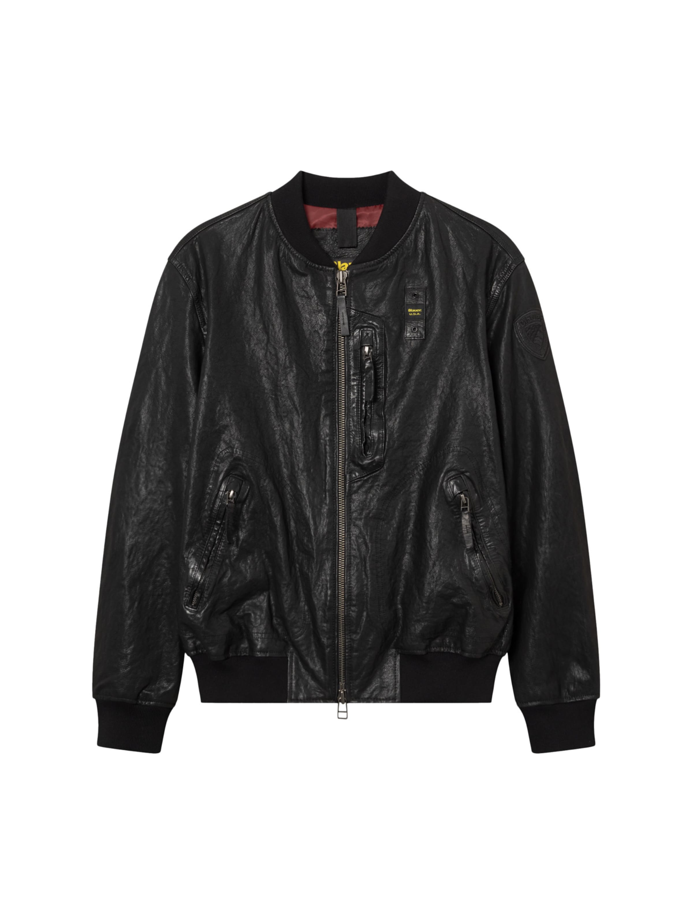 Blauer Jacke 'Faulkner' in Schwarz: Vorderseite