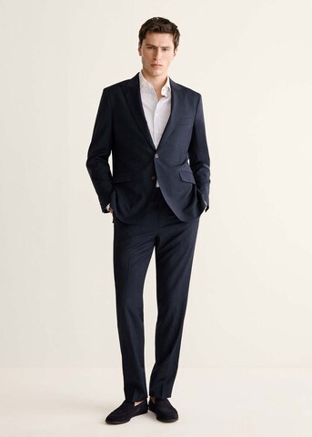 MANGO MAN Regular fit Suit Jacket in Blue