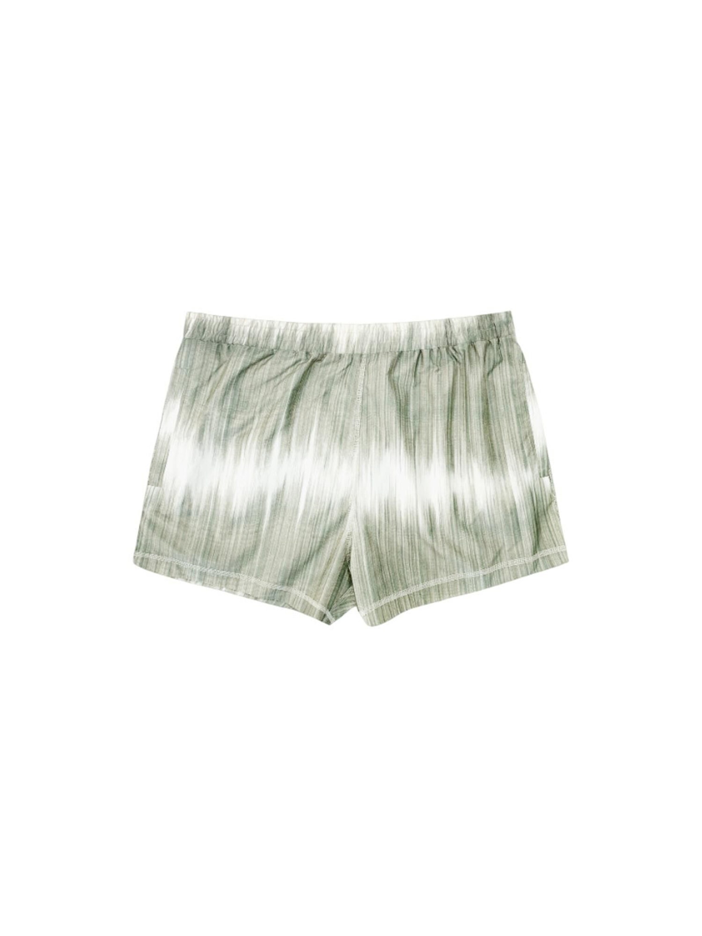 Desigual - Bermudas en verde: frente
