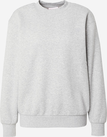 Juicy CoutureSweater majica 'Dach Brooke' - siva boja: prednji dio