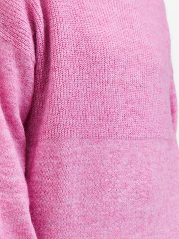 SELECTED FEMME Gebreide jurk 'Mola' in Roze