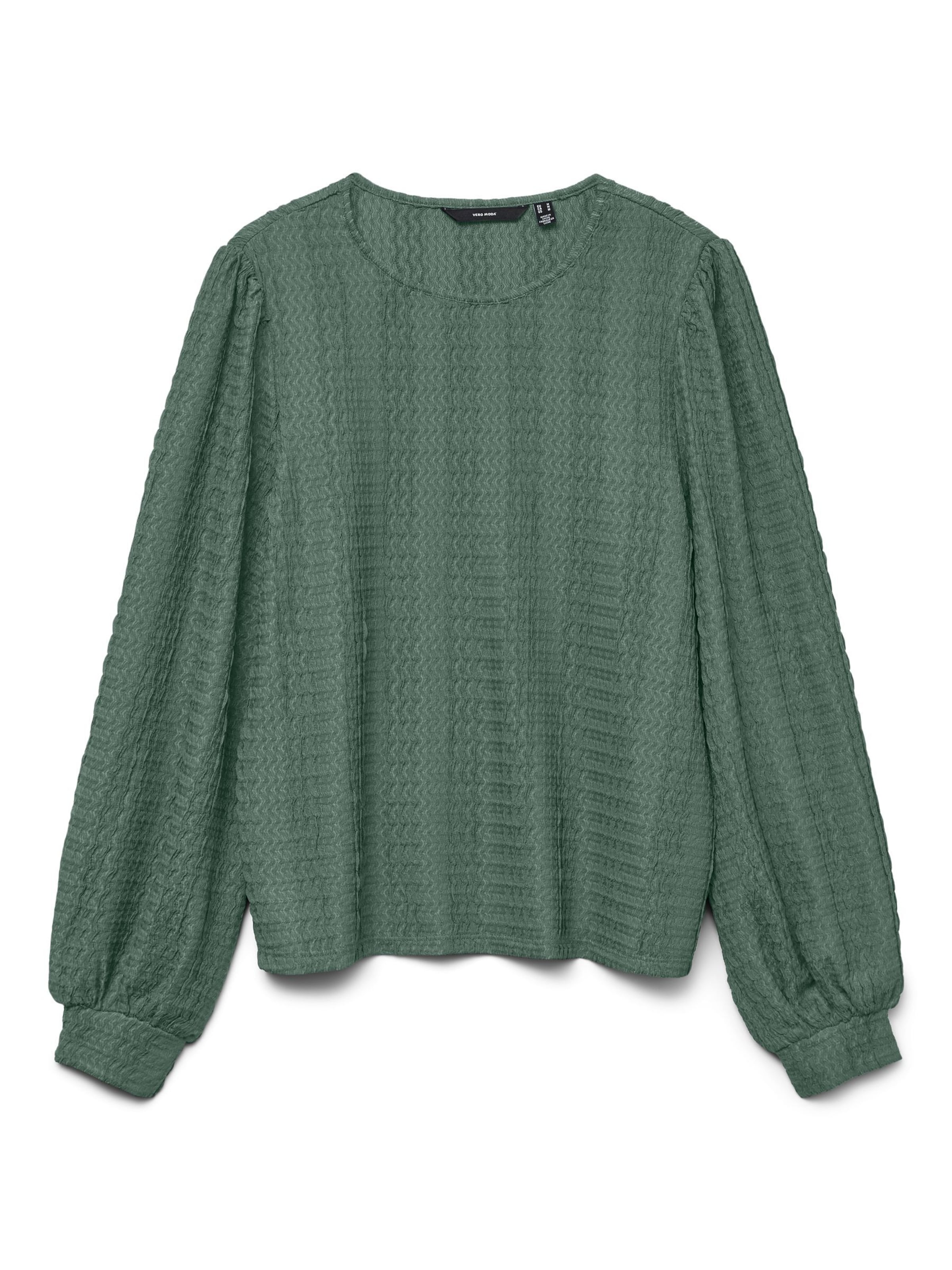 VERO MODA Bluse in Grün: Vorderseite