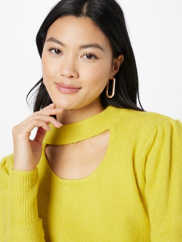 JDY Sweater 'Elanor' in Yellow
