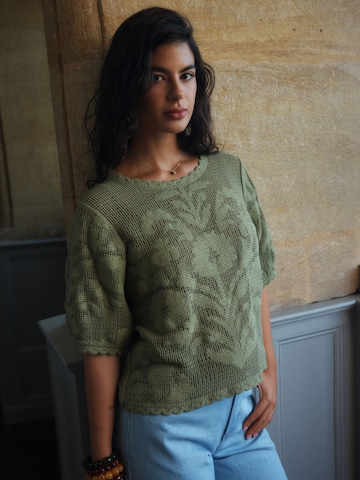 Pull-over Next en vert