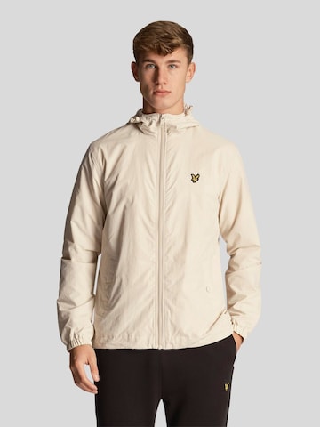 Lyle & Scott Winterjas in Beige: voorkant