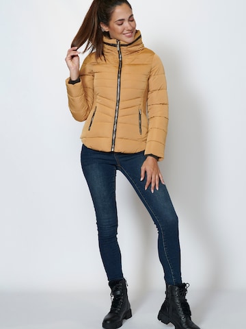 Parka d’hiver KOROSHI en jaune