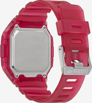 ADIDAS ORIGINALS Digitaluhr in Pink