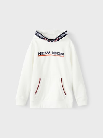 NAME IT - Sudadera 'Neppel' en blanco