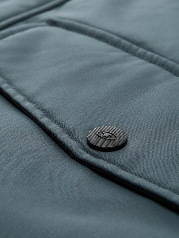 TOM TAILOR Winter jacket in Blue