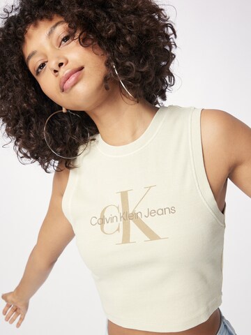 Top 'MINERAL' di Calvin Klein Jeans in beige