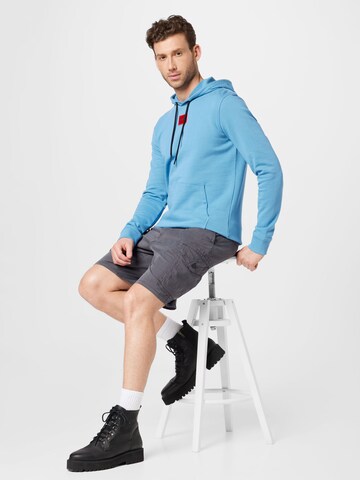 HUGO Sweatshirt 'Daratschi214' in Blau