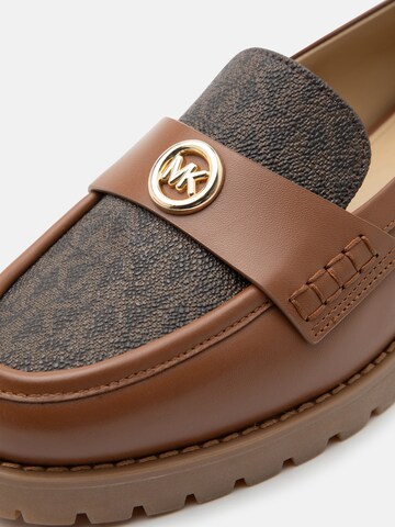 MICHAEL Michael Kors - Sapato Slip-on 'JAELYN' em castanho