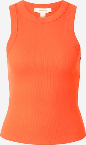 TOPSHOP Top in Orange: front
